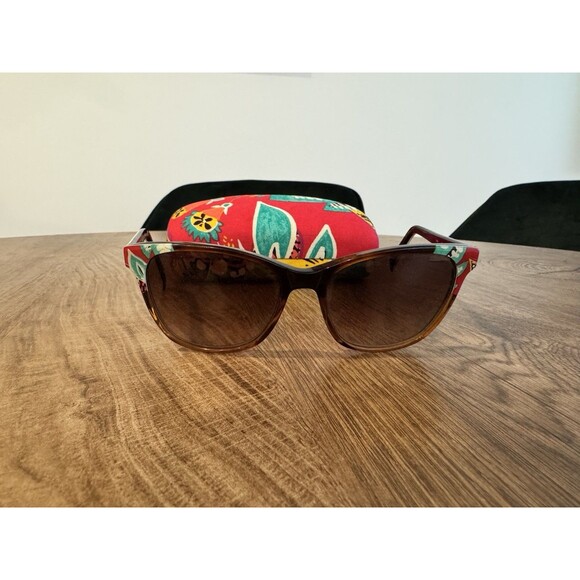 Vera Bradley Rumba Cheryl CS Sunglasses 55-17-135 With Bifocals UV400 Case - Picture 4 of 4